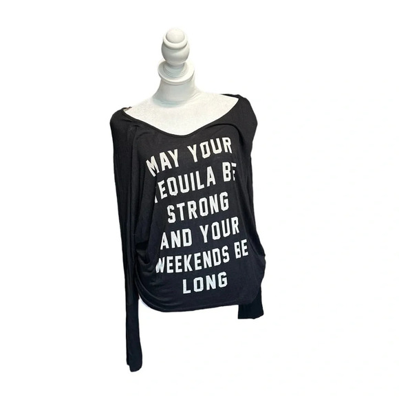 Windsor May Your Tequila be strong and Your Weekends be Long size small - Picture 1 of 5